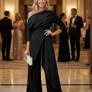 Tuta Elegante da Donna a Spalla Scoperta