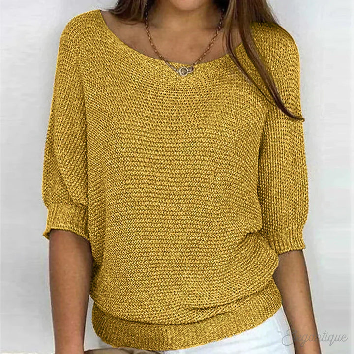 Arianna | Top in maglia rilassato