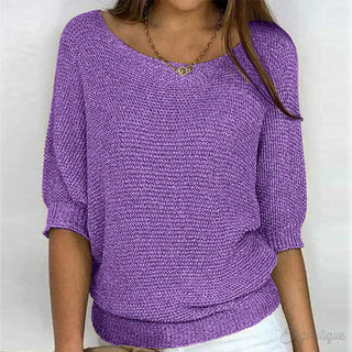 Arianna | Top in maglia rilassato