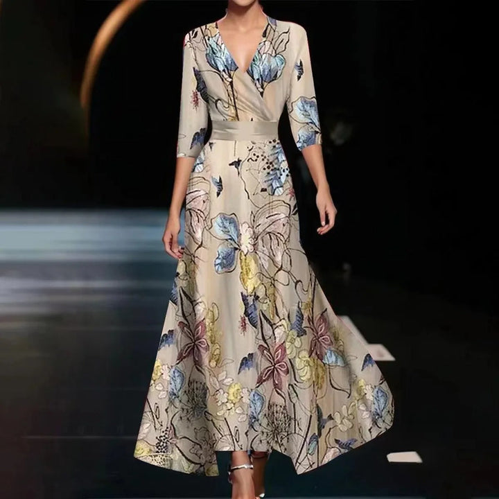 Aria | Vestito chic con stampa floreale