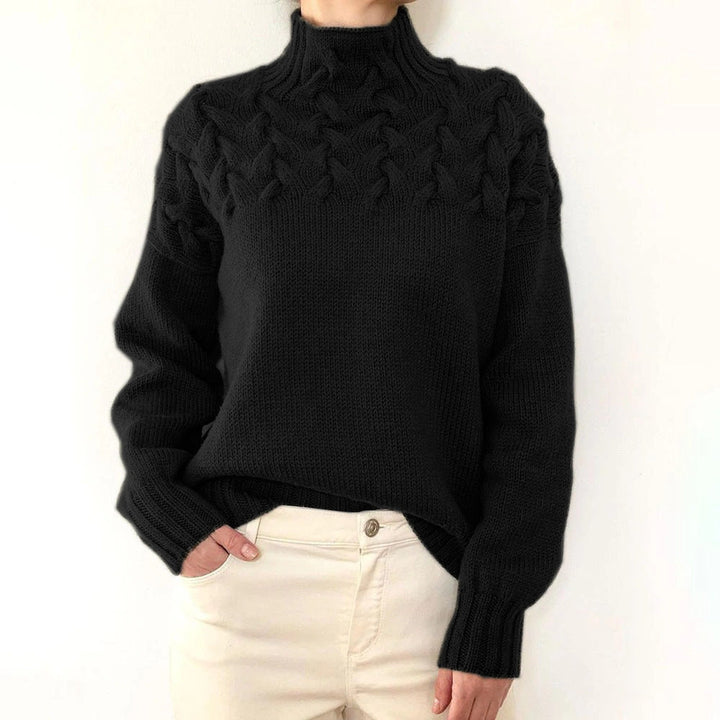 Elvira | Caldo dolcevita lavorato a maglia